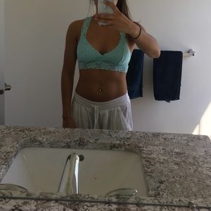 Light blue aerie bralette